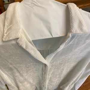 Bella Dahl - size small white blouse